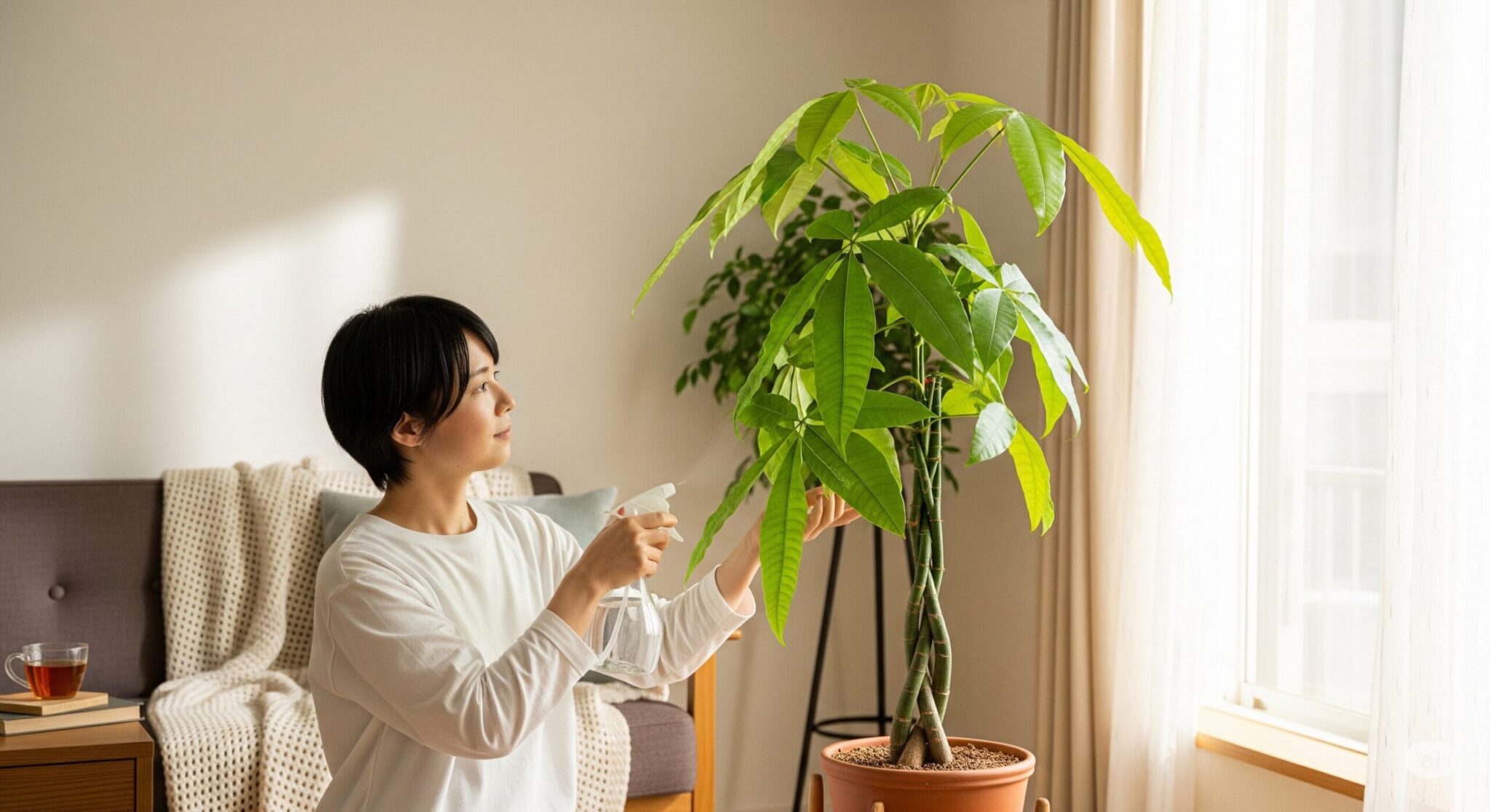 パキラの葉が丸まる7つの原因と復活法！初心者でも分かる対処法を解説 - 緑のしおり