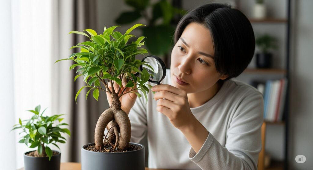 ガジュマルが元気がない時の見分け方は？