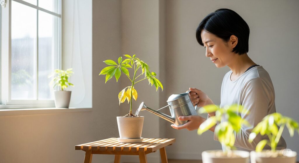 パキラが根張らないと諦める前に試すこと