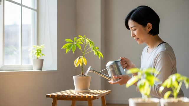 パキラが根張らないと諦める前に試すこと