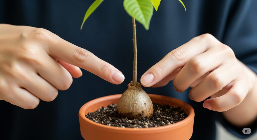 一番簡単な実生パキラの見分け方は？