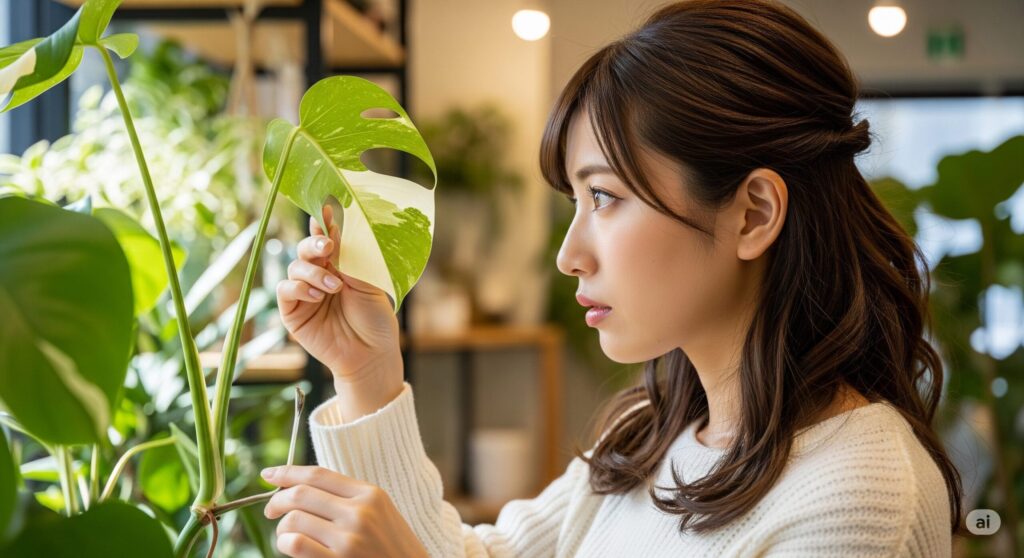 斑入りモンステラの価格相場と選び方