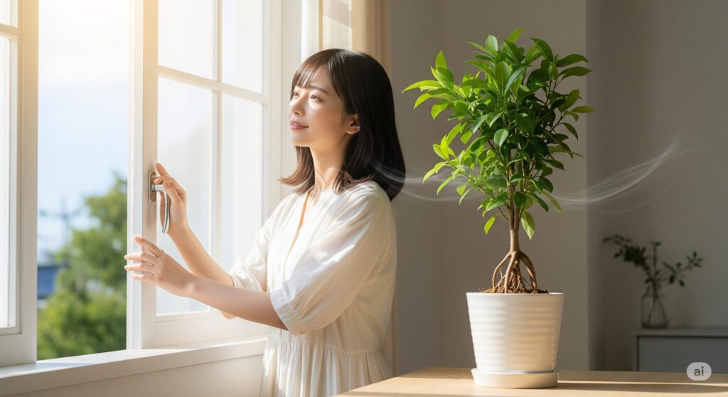 良い気を巡らせるには風通しが大切