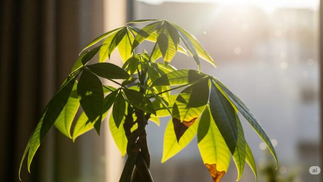 鉢の前に確認！パキラを置いてはいけない場所は？