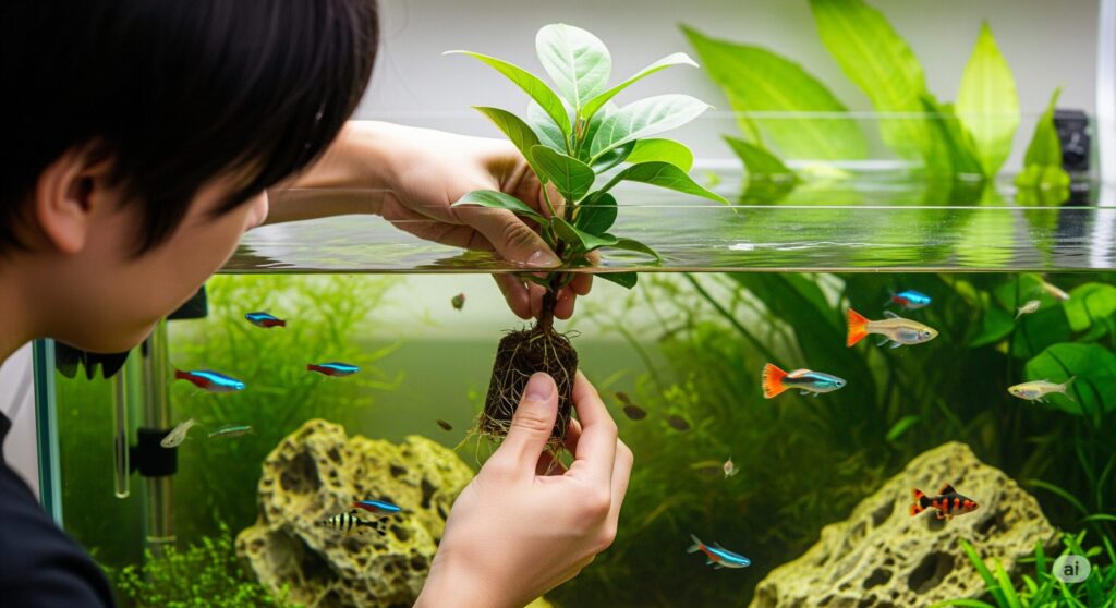 魚への影響はあるのか事前に確認