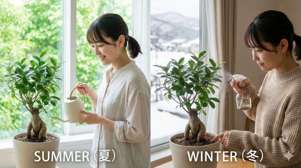 季節に合わせた水やり管理のコツ