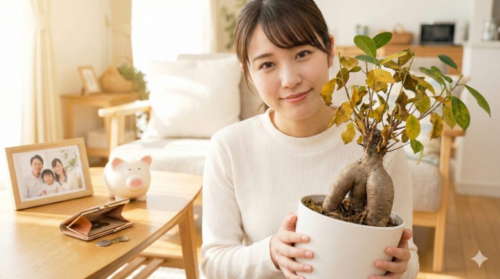 ガジュマルが枯れる時の金運や家庭運