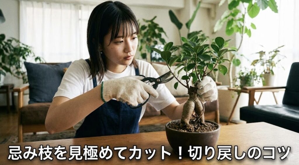 忌み枝を整理する切り戻しの具体的なコツ