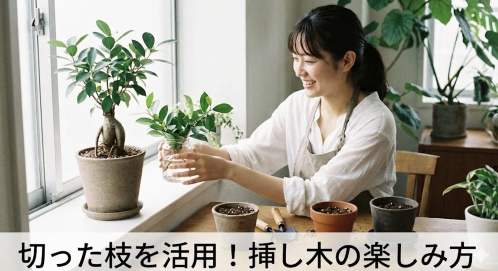 切った枝を活用する挿し木の楽しみ方