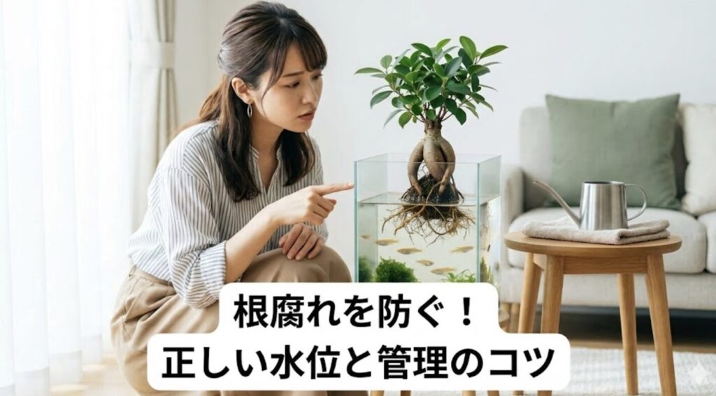 ビオトープが枯れる原因になる根腐れの防止策