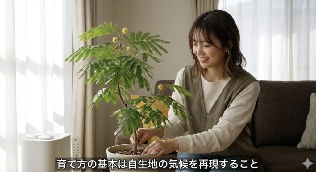 育て方の基本は自生地の気候を再現すること