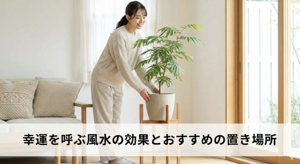 幸運を呼ぶ風水の効果とおすすめの置き場所