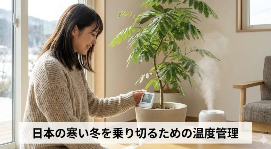 日本の寒い冬を乗り切るための温度管理