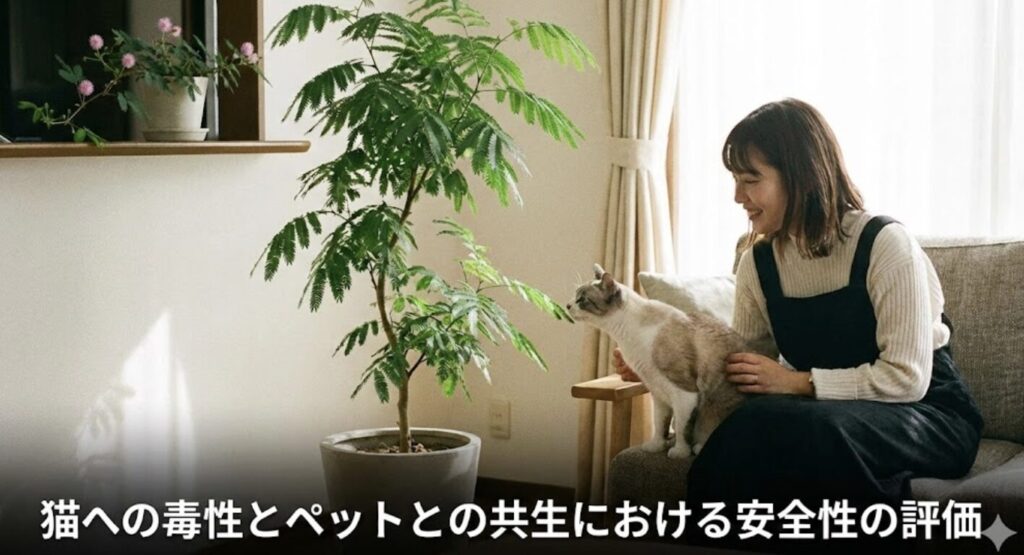 猫への毒性とペットとの共生における安全性の評価