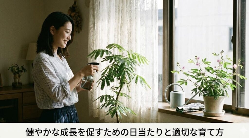 健やかな成長を促すための日当たりと適切な育て方