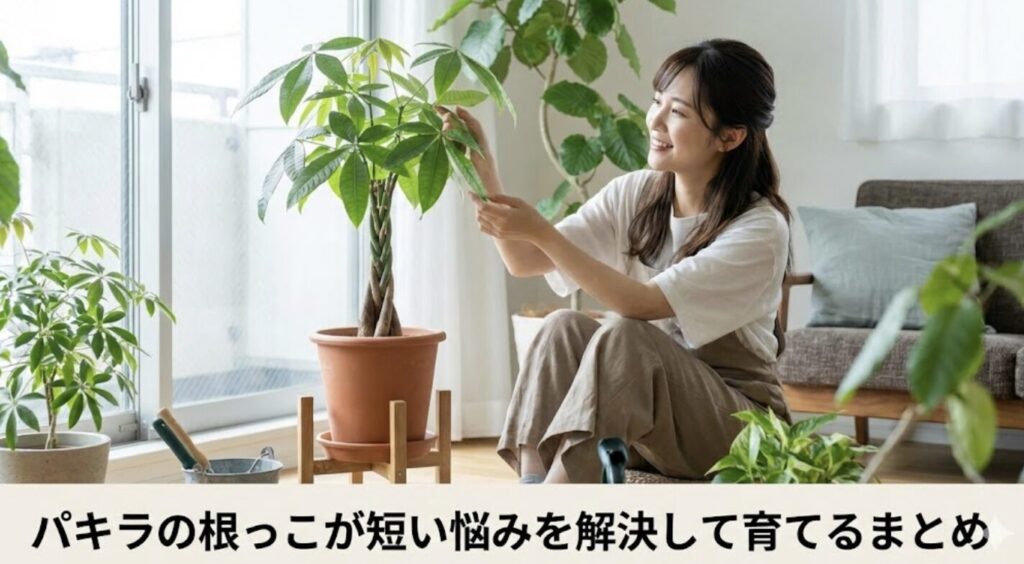 パキラの根っこが短い悩みを解決して育てるまとめ