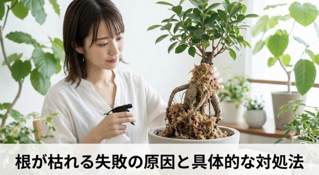 根が枯れる失敗の原因と具体的な対処法