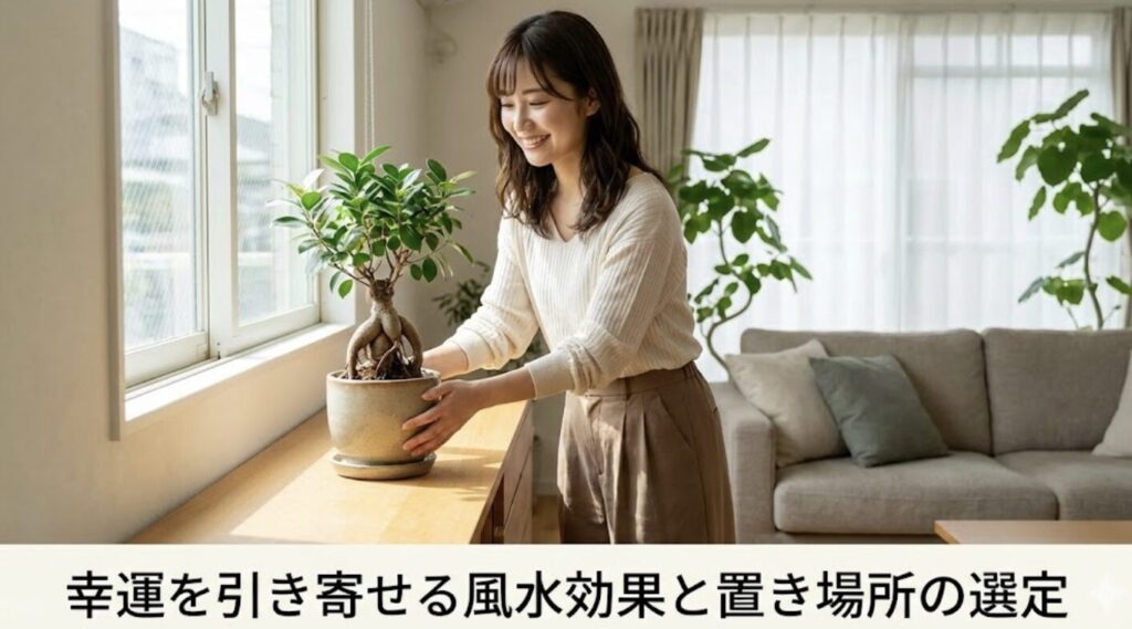 幸運を引き寄せる風水効果と置き場所の選定