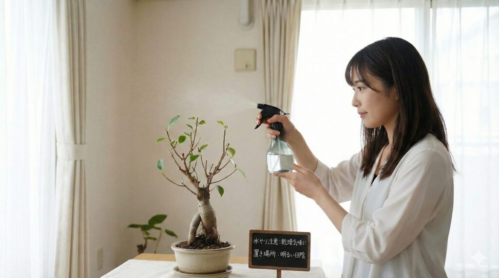 剪定直後の水やりと置き場所の注意