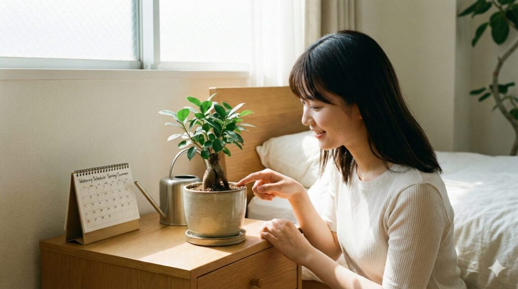 季節ごとの適切な水やりの頻度