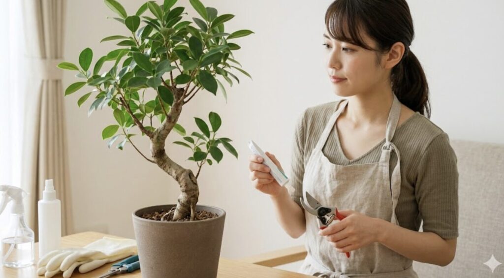 剪定の失敗を避けるための必須道具と切り口の保護