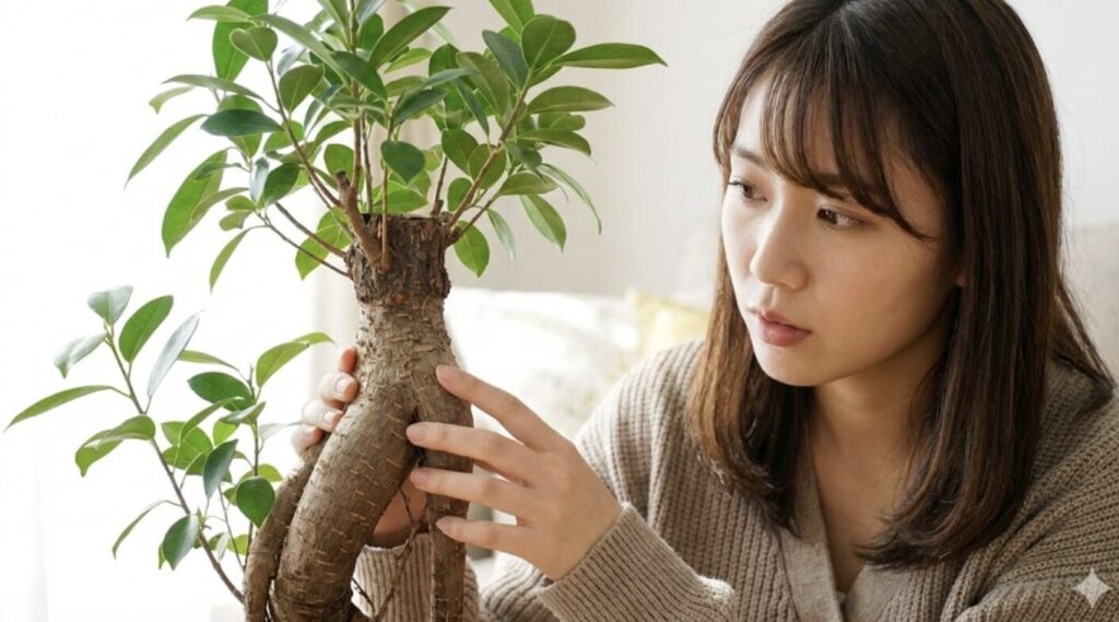 茎が茶色く硬くなる木質化の仕組みと植物の成長