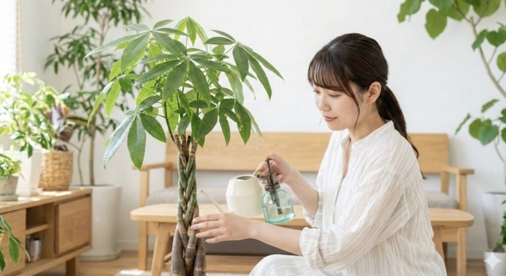 編み込みパキラの育て方と長く維持する基本