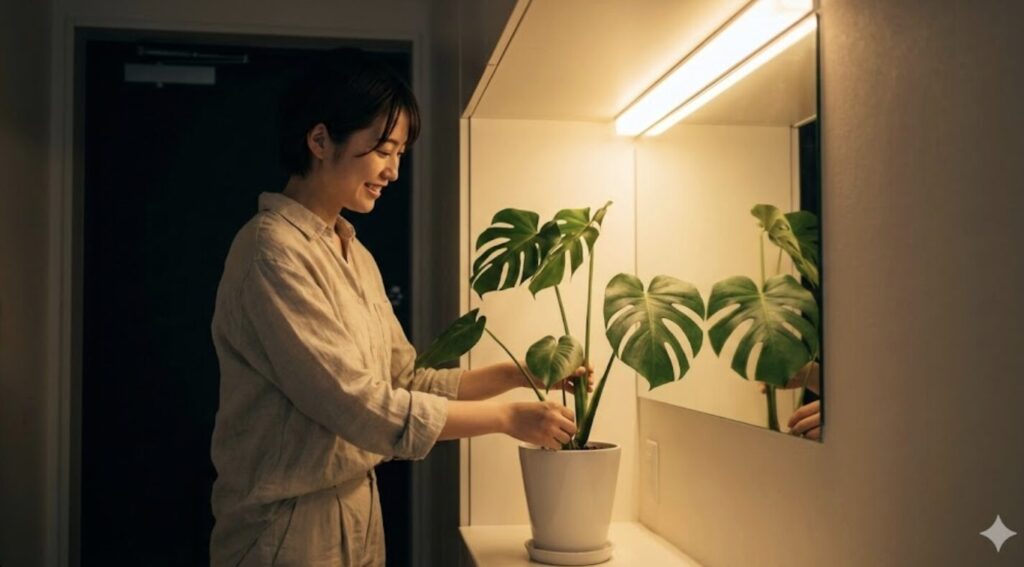 邪気払いの力を高める鏡や照明との組み合わせ術