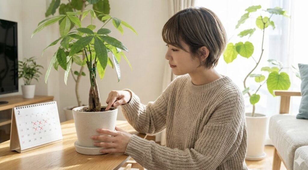 根腐れを回避する冬の水やりスケジュール