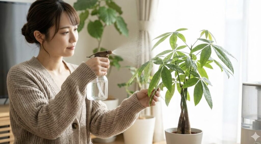 適切な育て方と乾燥を抑える葉水の役割