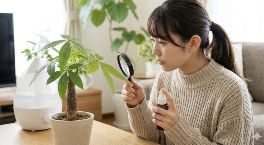 ハダニによる変色を防ぐ日常のケア