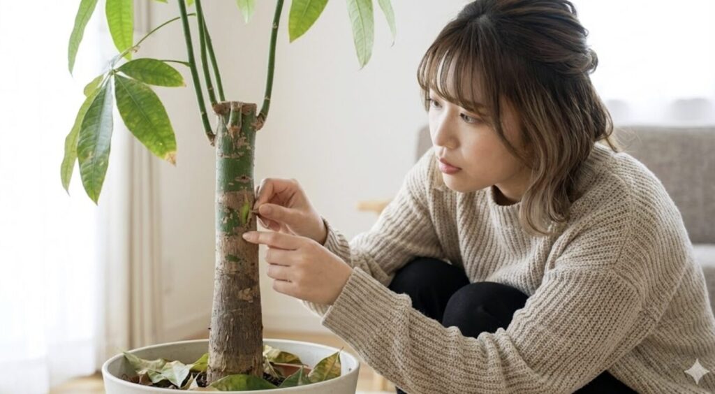 枯れるサインを見逃さない生存判定